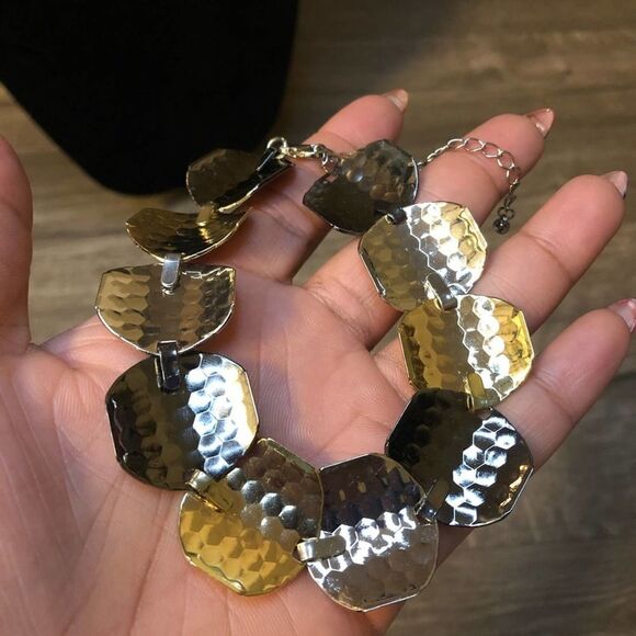 2/$20 Multi tone gold silver bronze bracelet - Picture 6 of 6